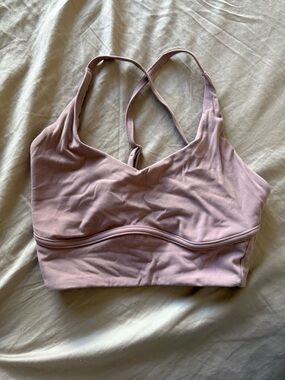 BuffBunny Poshknit Sports Bra in Rose Water